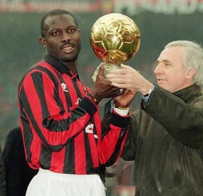 George Manneh Oppong Weah alias George Weah. [Int]
